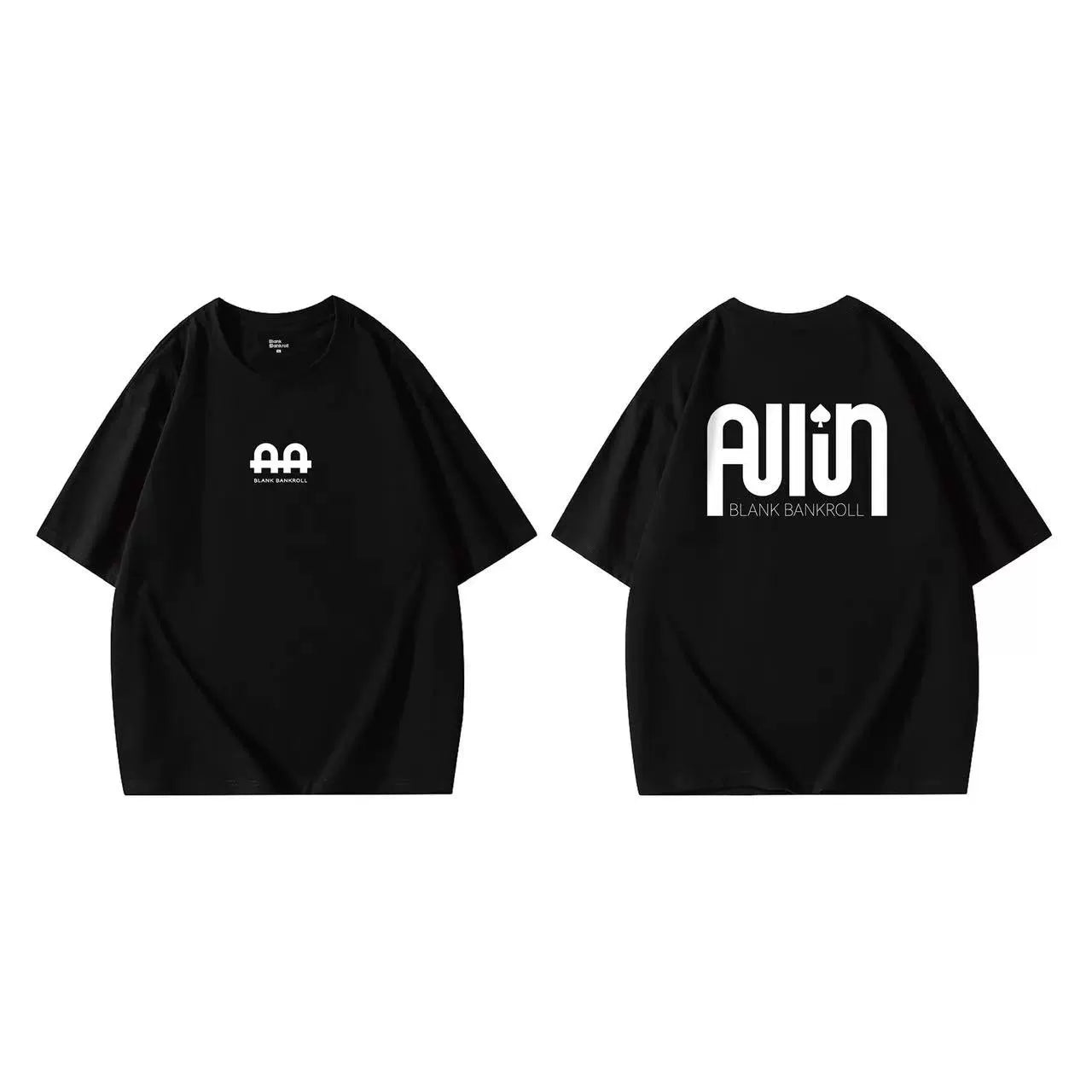 Poker Creative T-shirt Short Sleeve