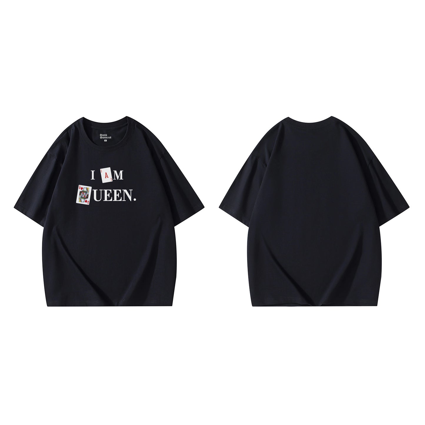 Poker Creative T-shirt Short Sleeve