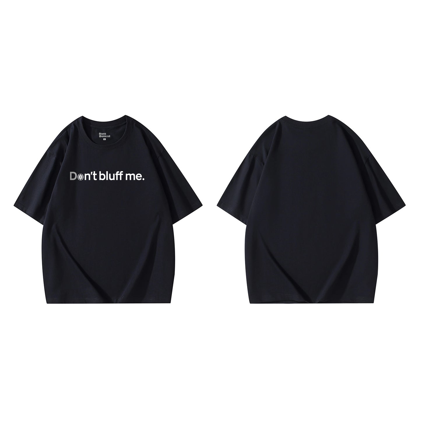Poker Creative T-shirt Short Sleeve
