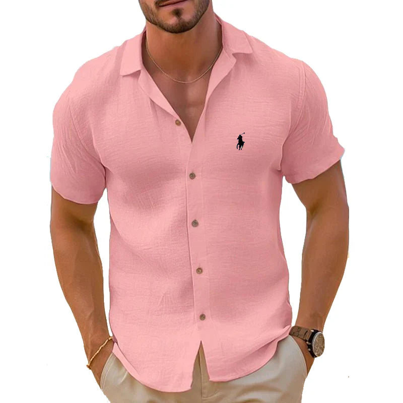 Men's Cotton And Linen Comfortable Shirt 2025