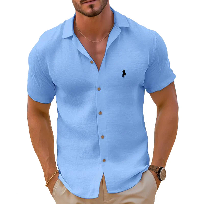 Men's Cotton And Linen Comfortable Shirt 2025
