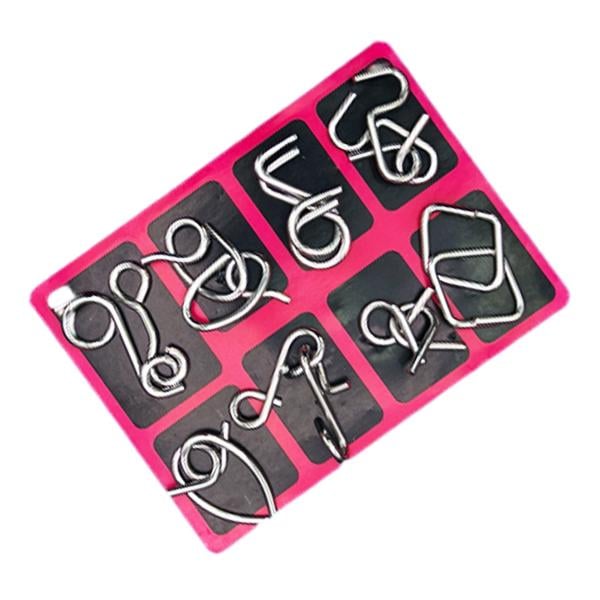 ð¥Last Day Promotion 49% OFF-Metal Puzzle Ring,Educational intellectual Toys IQ Toys,Metal Brain teaser Puzzles