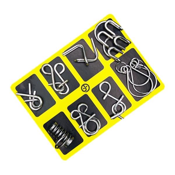 ð¥Last Day Promotion 49% OFF-Metal Puzzle Ring,Educational intellectual Toys IQ Toys,Metal Brain teaser Puzzles