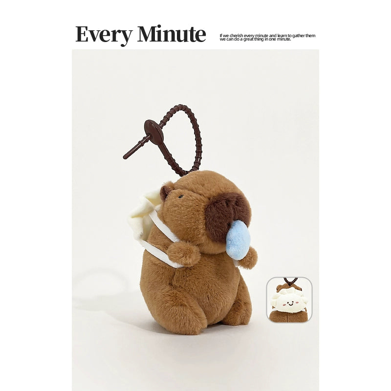 genuine Capybara plush doll pendant