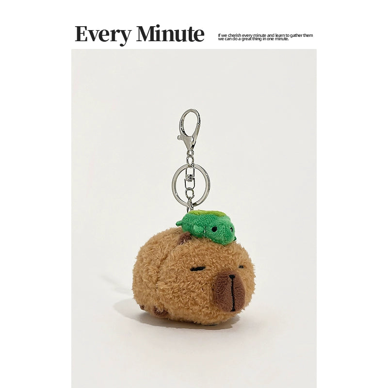 genuine Capybara plush doll pendant