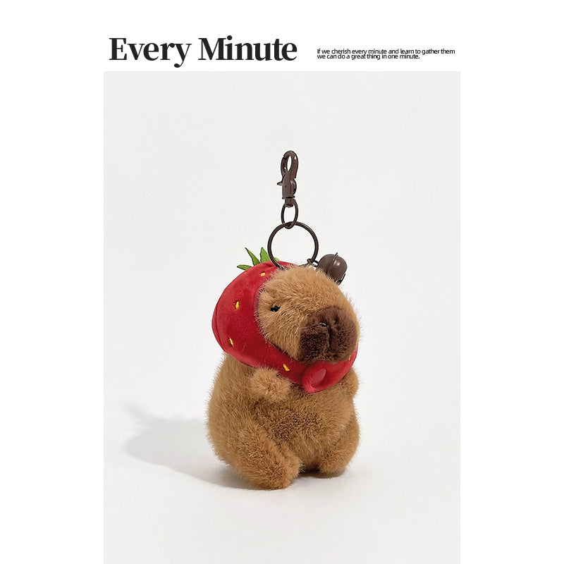 genuine Capybara plush doll pendant