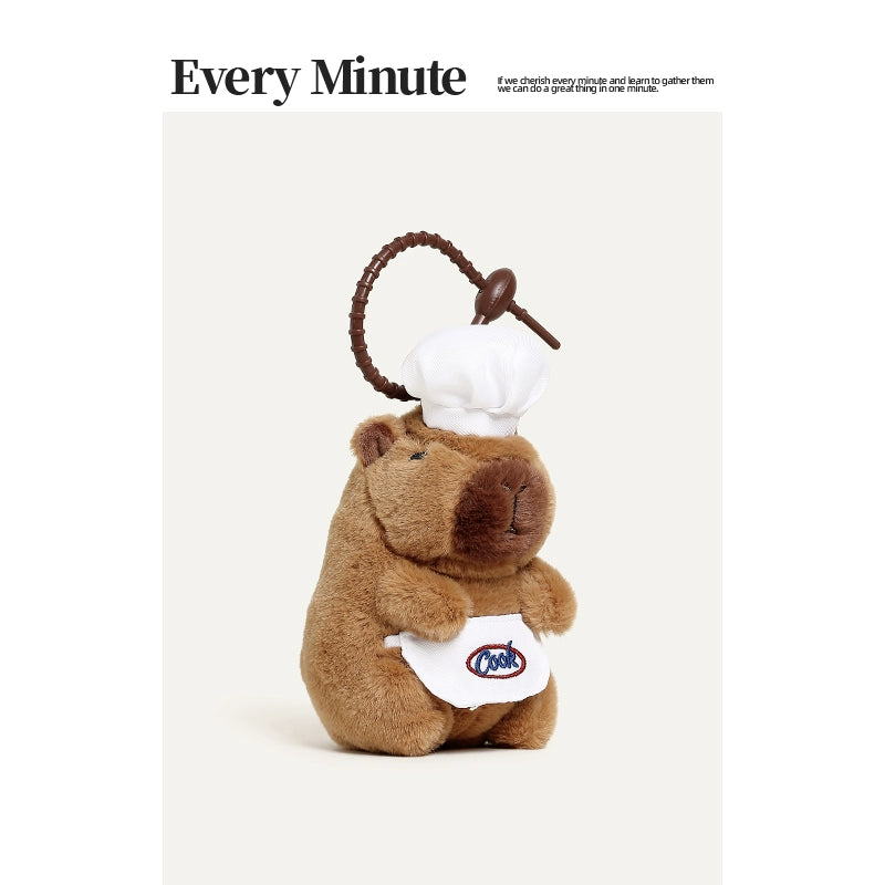 genuine Capybara plush doll pendant