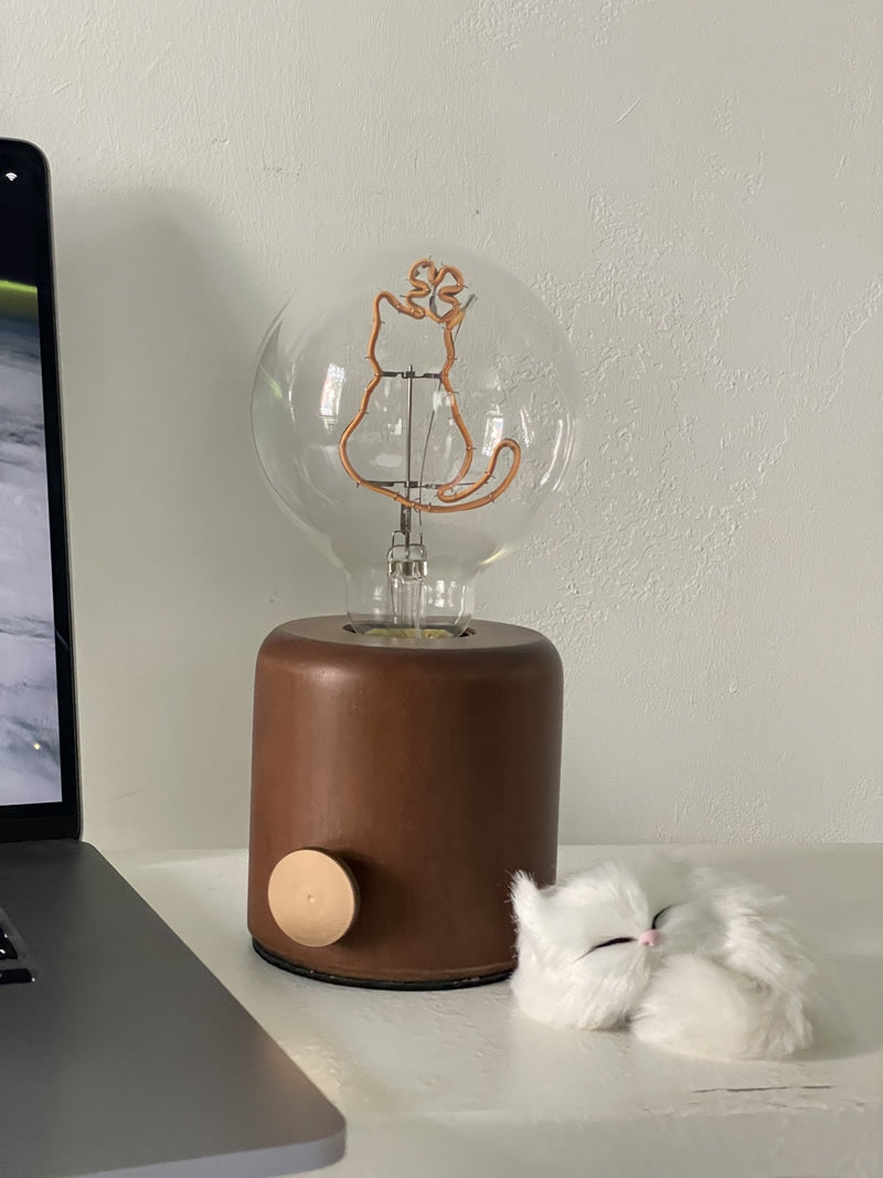 Cute Cat Night Light, Rechargeable Atmosphere Light, Holiday Gift