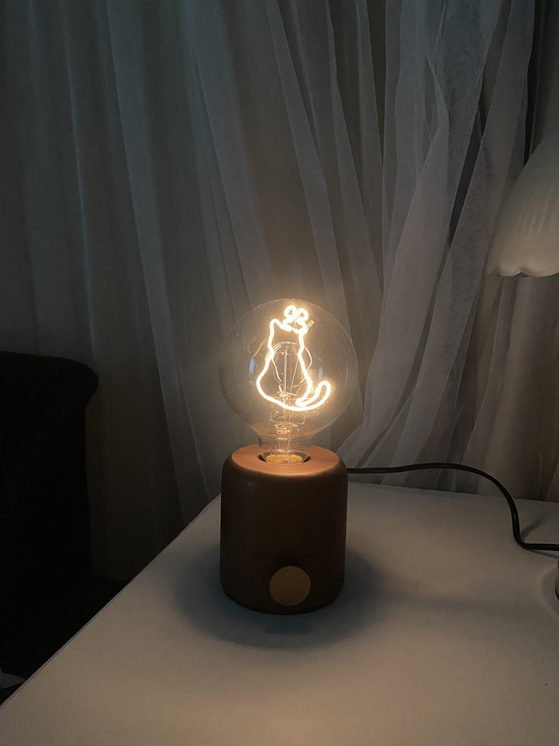 Cute Cat Night Light, Rechargeable Atmosphere Light, Holiday Gift