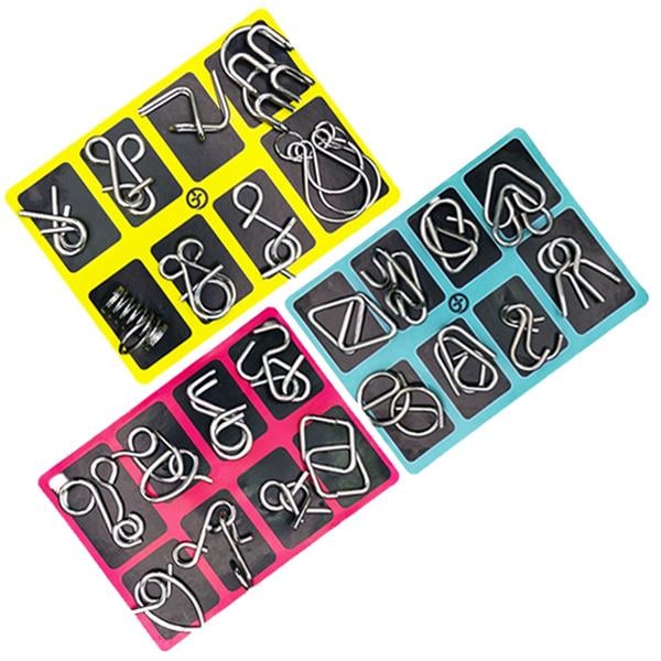 ð¥Last Day Promotion 49% OFF-Metal Puzzle Ring,Educational intellectual Toys IQ Toys,Metal Brain teaser Puzzles