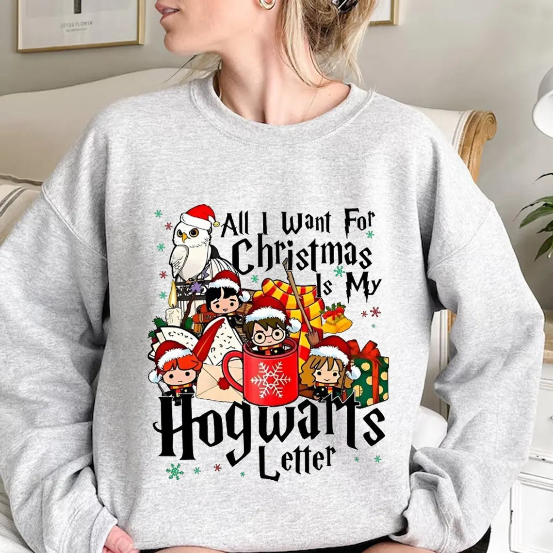 Christmas Is My Hogwarts Letter Sweatshirt