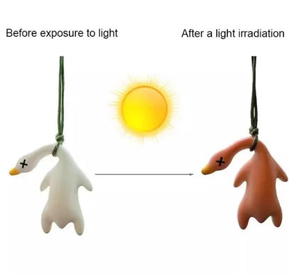 UV-Color-Changing Roast Duck Pendant