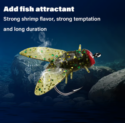 🔥Simulated Flies Fishing Attractor Bait Hook