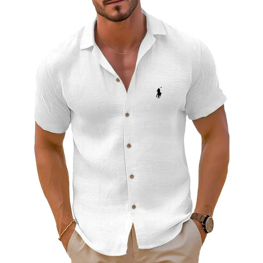 Men's Cotton And Linen Comfortable Shirt 2025