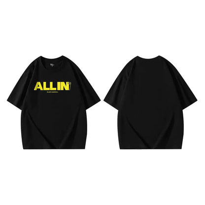 Poker Creative T-shirt Short Sleeve