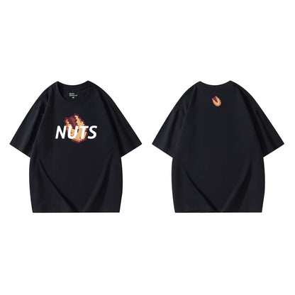 Poker Creative T-shirt Short Sleeve