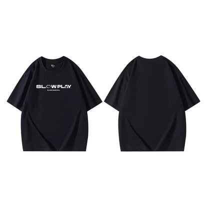 Poker Creative T-shirt Short Sleeve