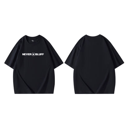 Poker Creative T-shirt Short Sleeve