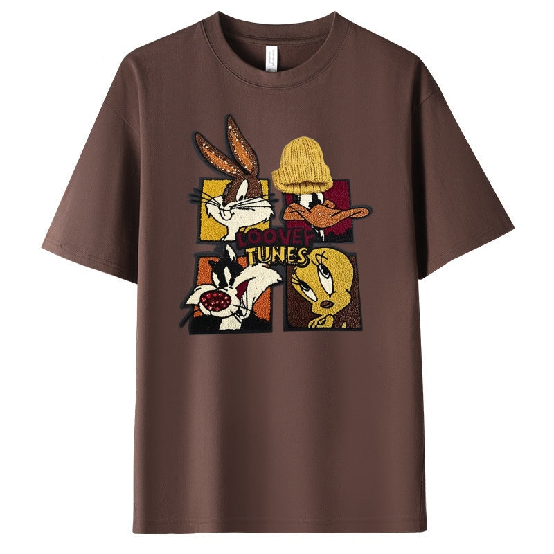 Bugs Bunny Series - 2025 Spring New Fashion Personalized 3D Printed T-shirt
