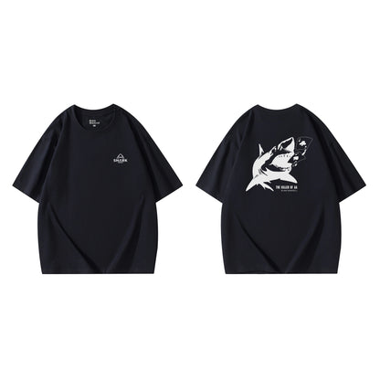 Poker Creative T-shirt Short Sleeve