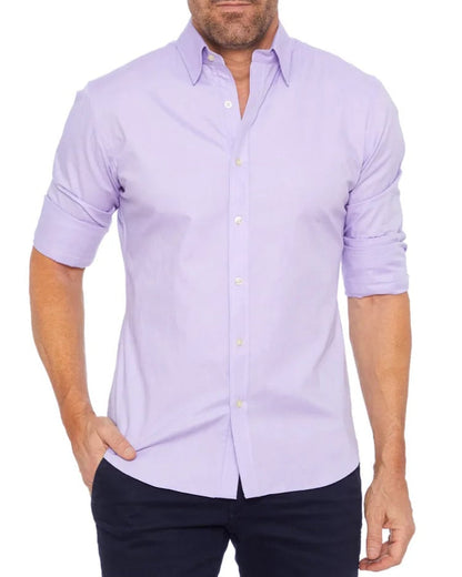 ✨🔥Oxford Stretch Zip Shirt (Buy 2 Free Shipping)