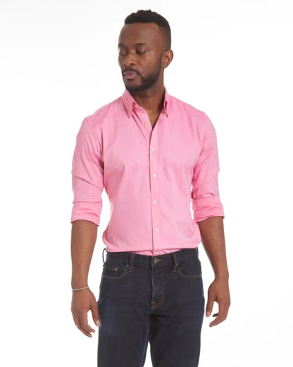 ✨🔥Oxford Stretch Zip Shirt (Buy 2 Free Shipping)