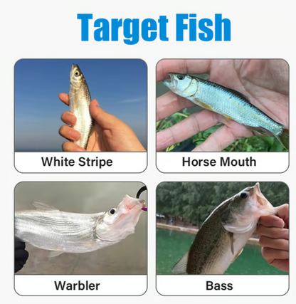 🔥Simulated Flies Fishing Attractor Bait Hook