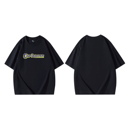 Poker Creative T-shirt Short Sleeve