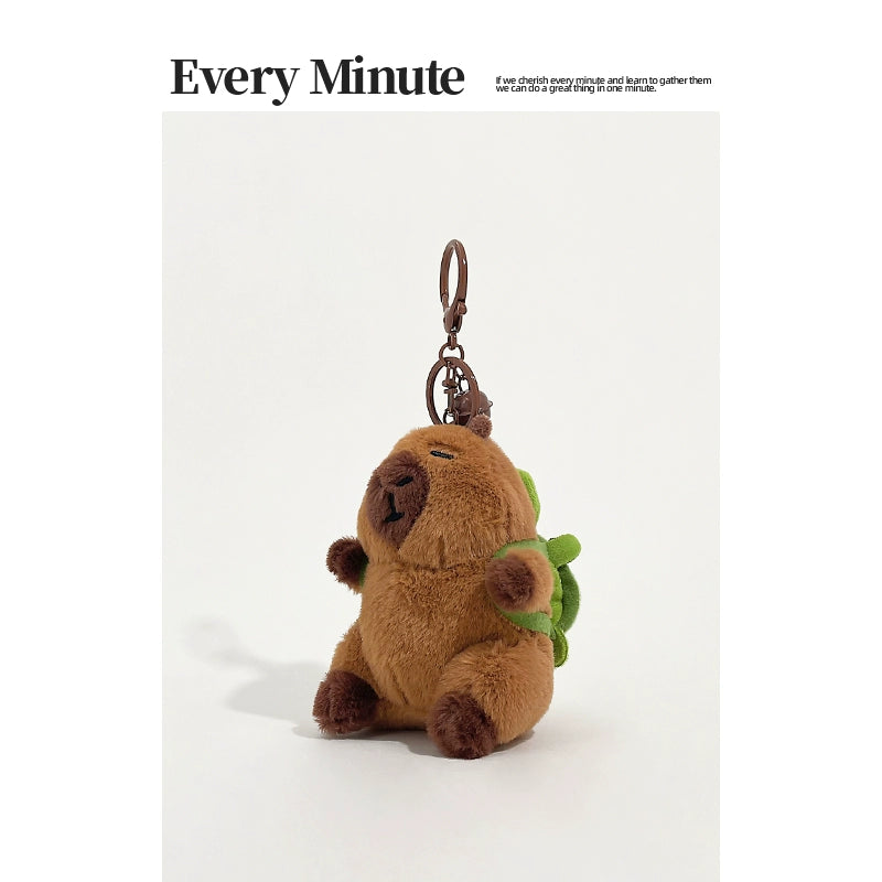 genuine Capybara plush doll pendant