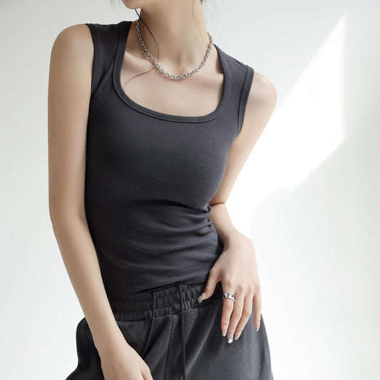 pure cotton small vest  bottoming sleeveless suspenders ladies