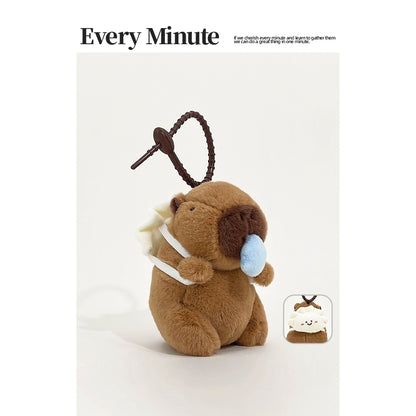 genuine Capybara plush doll pendant