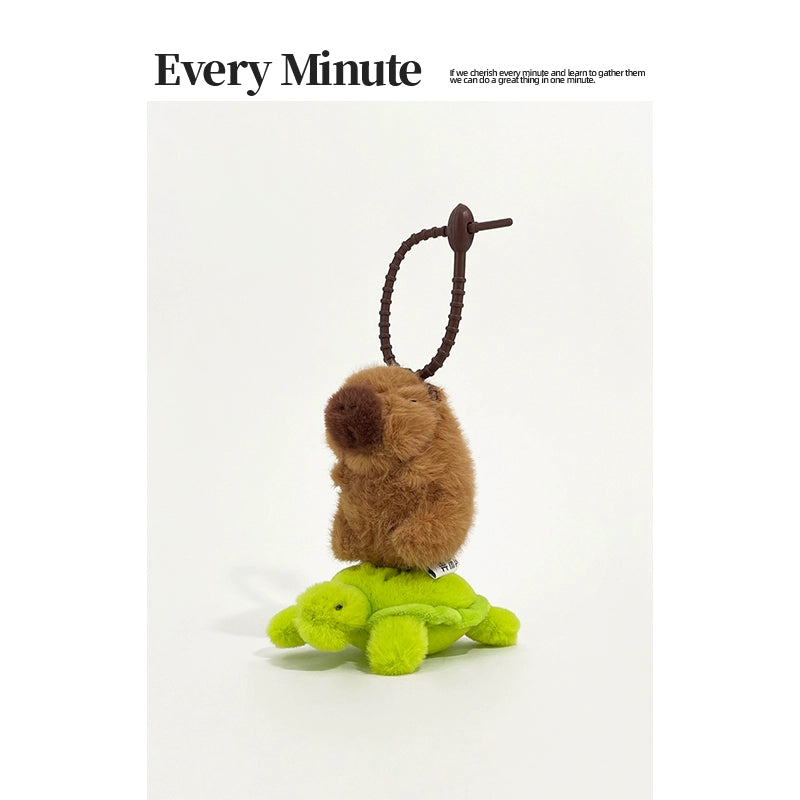 genuine Capybara plush doll pendant