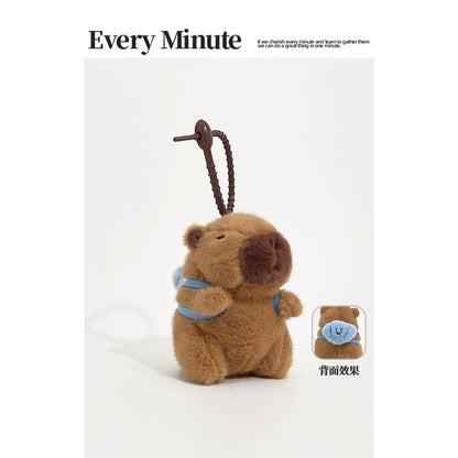 genuine Capybara plush doll pendant
