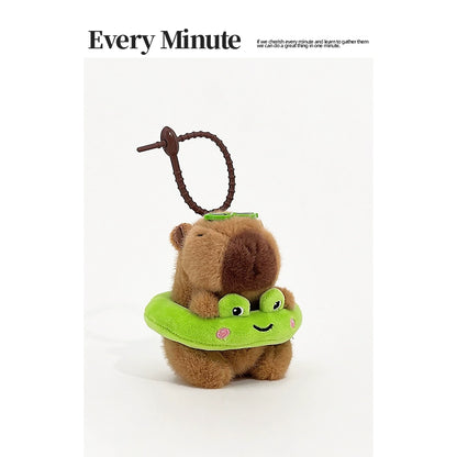 genuine Capybara plush doll pendant