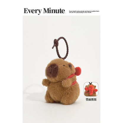 genuine Capybara plush doll pendant