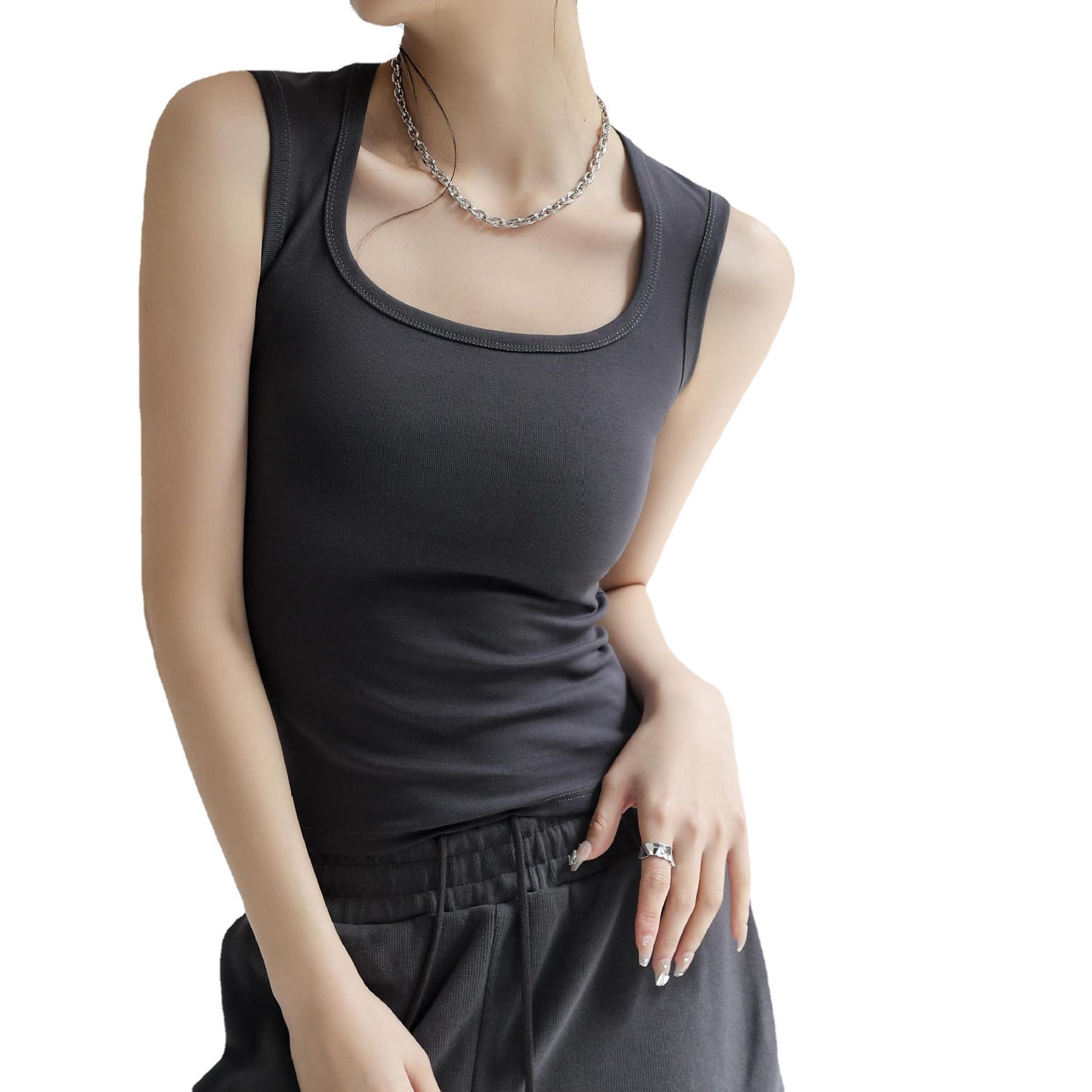 pure cotton small vest  bottoming sleeveless suspenders ladies