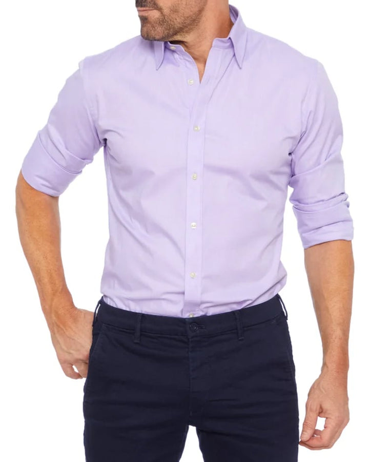 ✨🔥Oxford Stretch Zip Shirt (Buy 2 Free Shipping)