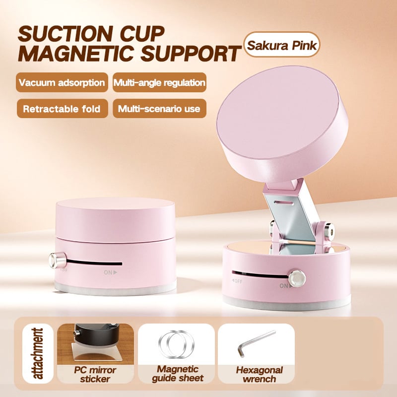 ⚡LAST DAY 50% OFF⚡🔥Foldable Portable Vacuum Magnetic Cell Phone Holder