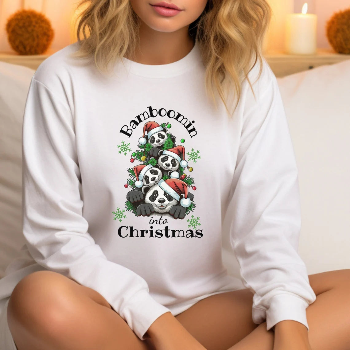Bamboomin into Christmas Sweatshirt