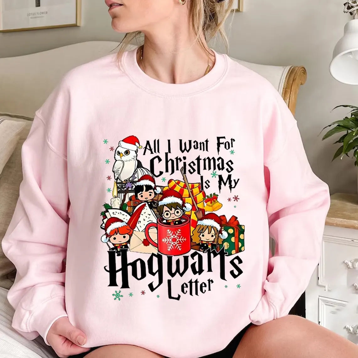Christmas Is My Hogwarts Letter Sweatshirt
